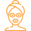 facial Laurie Taylor facial icon graphic